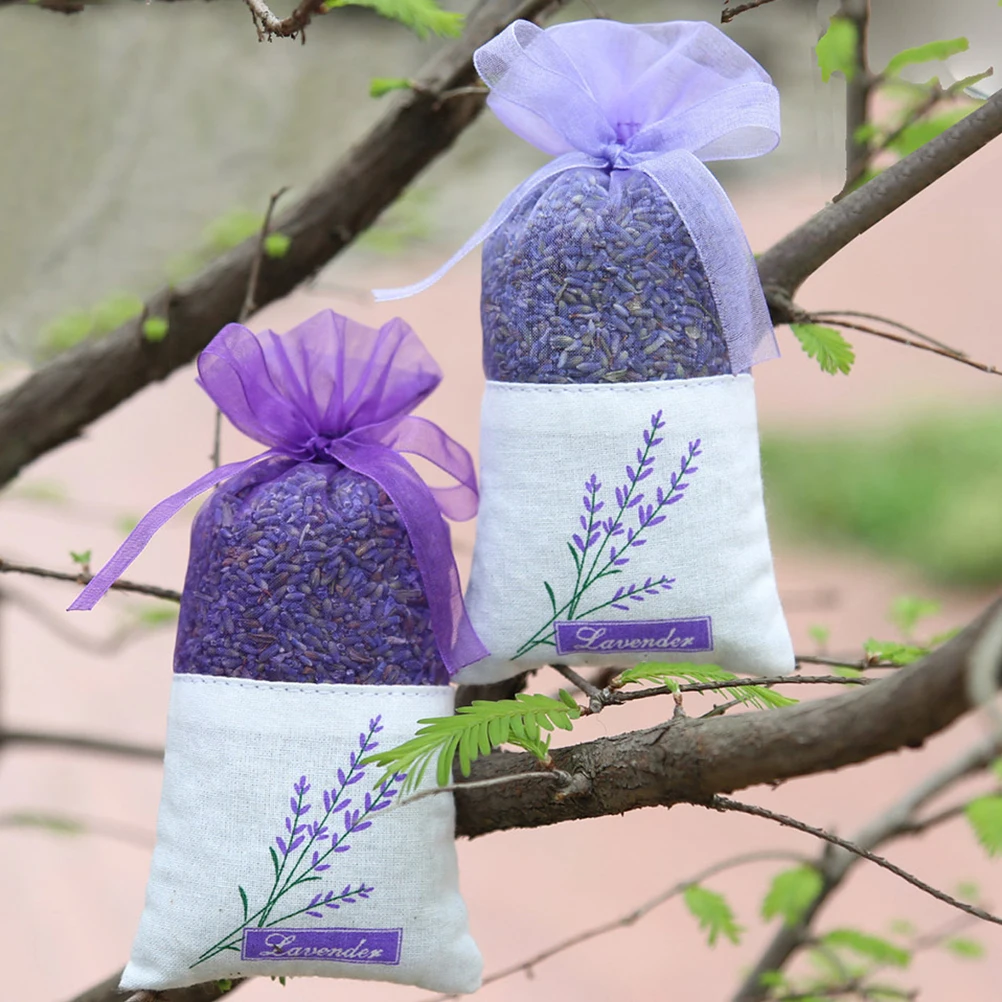 12 шт пустые Лавандовые Сумки Для саше натуральные бутоны сухие цветочные