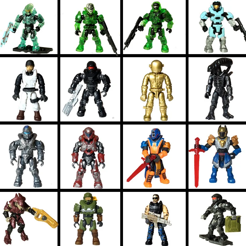 Экшн фигурка солдатика из серии Mega Bloks спартанское призвание спартанцев экшн