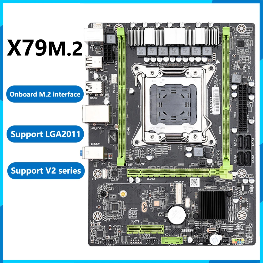 Материнская плата для компьютера X79 2011 pin поддерживает Восьмиядерный процессор
