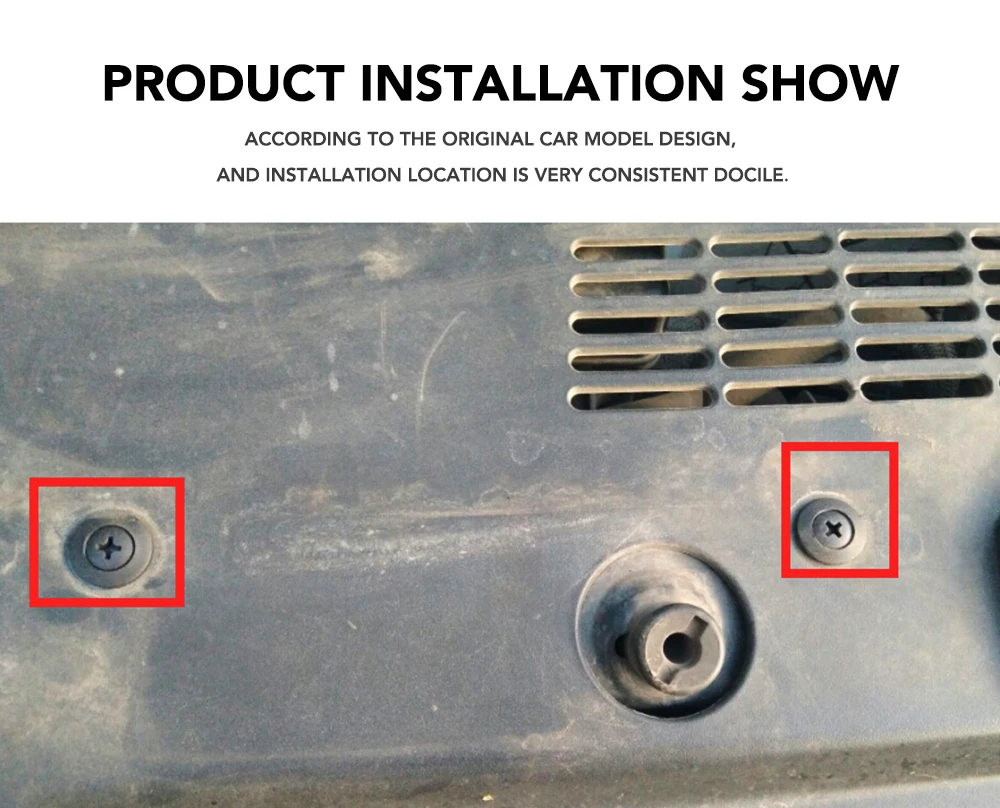 10/20/50 шт. Универсальные пластиковые заклепки для бампера и крыла автомобиля |