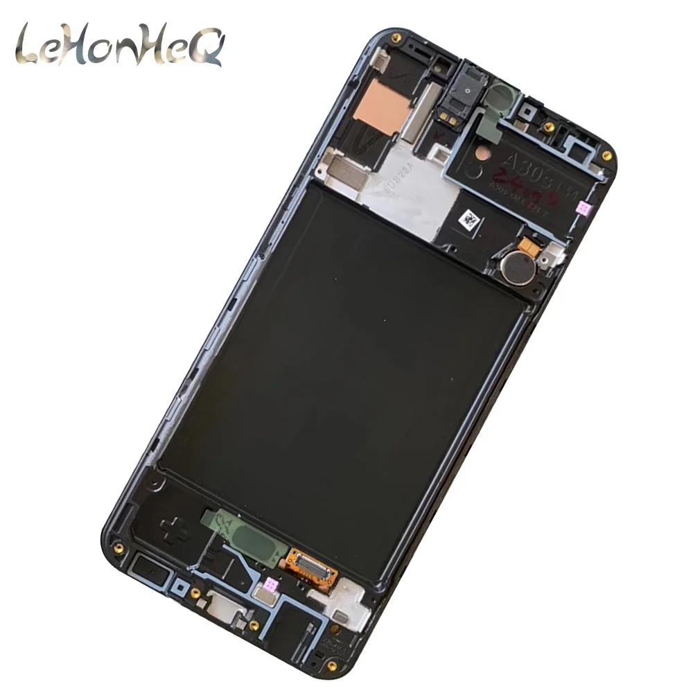 ЖК дисплей с дигитайзером тачскрина в сборе для samsung galaxy A30S A307 A307F A307FN/DS рамкой 2019