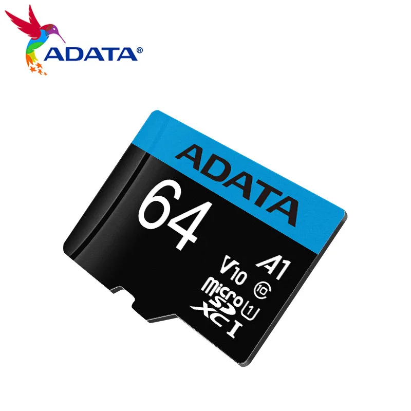 100% Original ADATA Memory Card High Speed 32GB Class 10 A1 Micro SD 64GB 128GB 256GB U1 UHS-I V10 TF Microsd | Компьютеры и офис