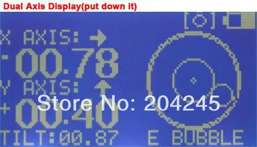ЖК дисплей DXL360 с двумя осями 2 осевой транспортир инклинометр уровень разрешение