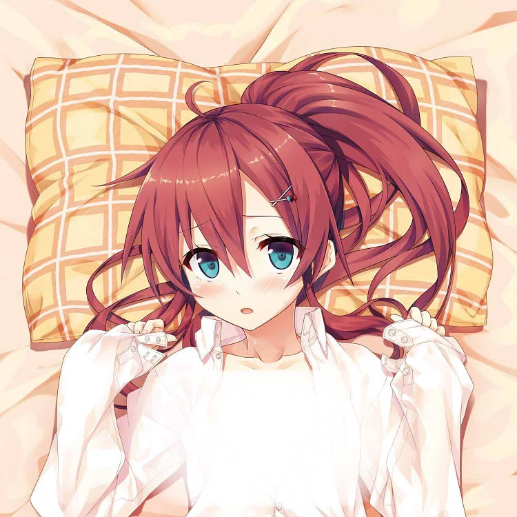 

Anime Maitetsu Migita Hibiki Girl Dakimakura Hugging Body Pillow Case Long Otaku Cushion Cover Cosplay High Quality Decorative