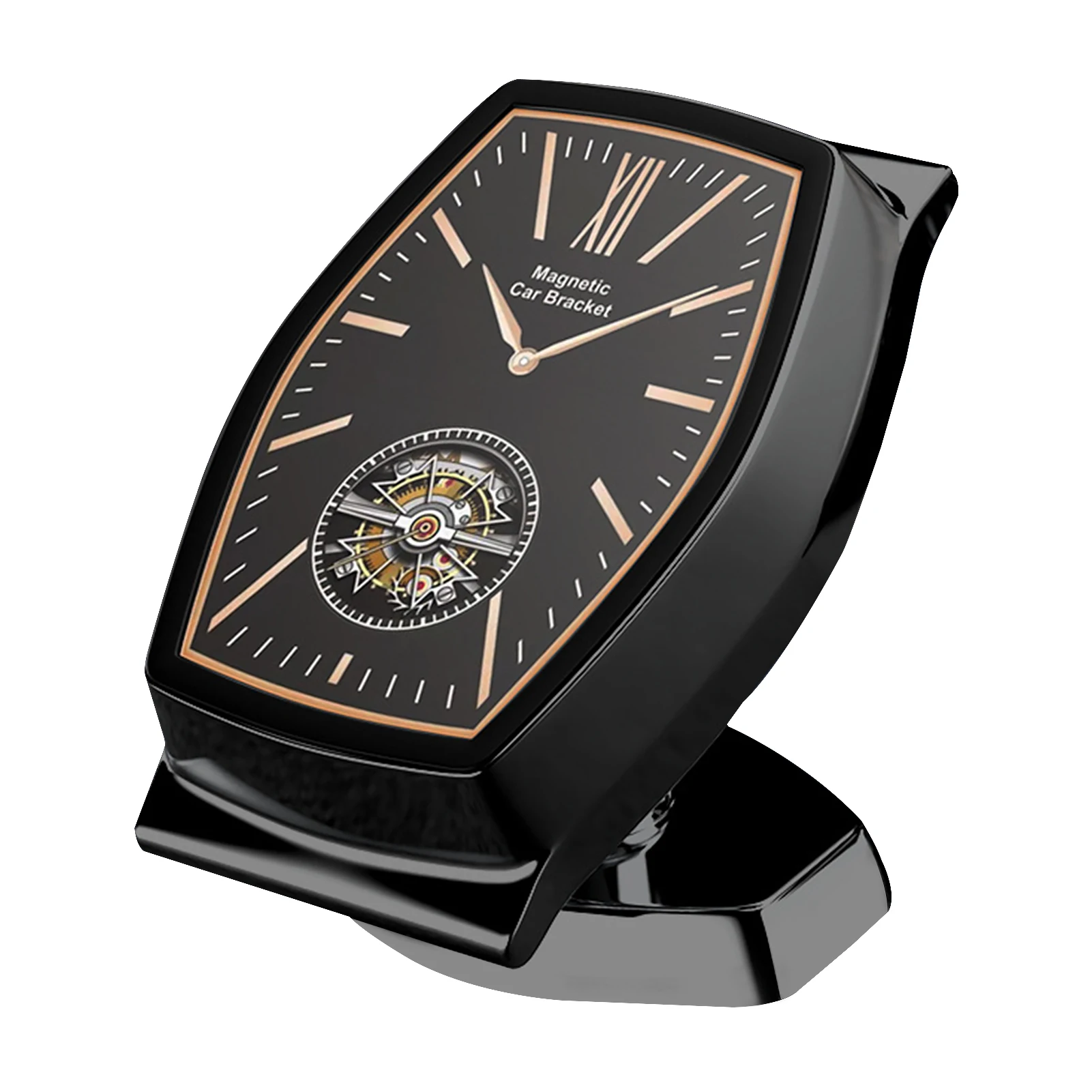 

2 в 1, безопасное вождение, магнитное поглощение, долговечное использование одной рукой с крючком, стабильный держатель, цинковый сплав, прак...