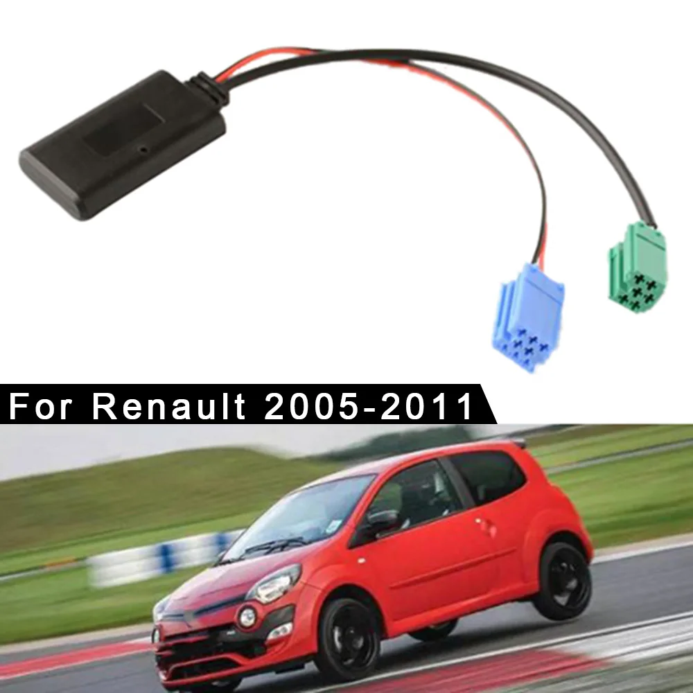 Автомобильный Bluetooth аудио адаптер 6 + 8-контактный интерфейс для Renault MINI ISO 05-11