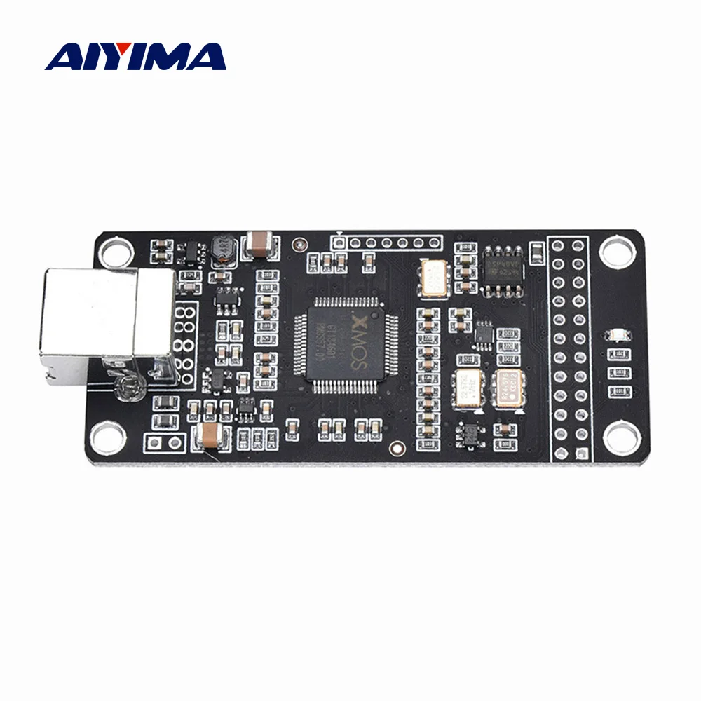 AIYIMA ES9023 XMOS XU208 ультракомпактный DSD USB декодер цифровой аудио интерфейс U8