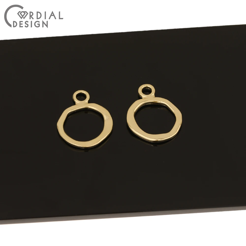 

Cordial Design 100Pcs 20*27MM Jewelry Accessories/Loop Shape/DIY Making/Earrings Charms/Hand Made/Jewelry Findings & Components
