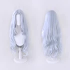 Парик для косплея кисаки из мф Моя геройская Академия, термостойкий синтетивечерние Аниме парик серого и синего цвета для ролевых игр и вечевечерние, с шапочкой