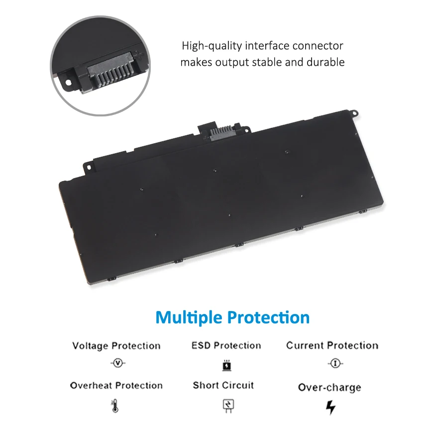 Аккумулятор KingSener F7HVR G4YJM 062VNH T2T3J для ноутбука DELL Inspiron 15-7537 15-5545 14-7437 17-7737 17HR-1728T 17-7746