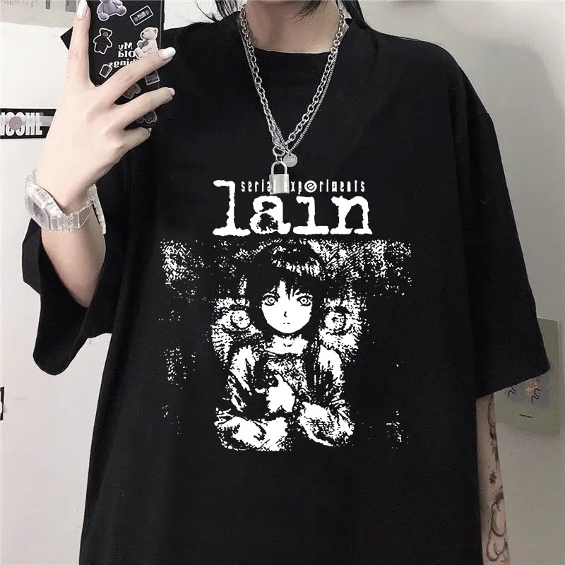 

Summer Street Retrostyle T-shirt Women Gothic T-shirt New Ins Harajuku Plus Size Loose Print Top Punk Tee Y2k T-shirt 00017