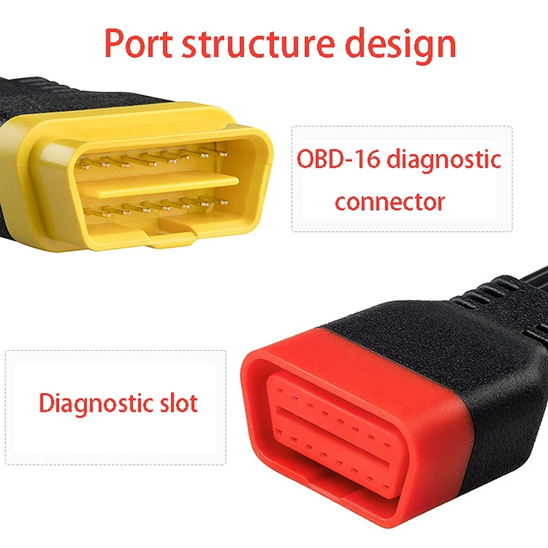 Новый OBD OBD2 Удлинительный кабель Разъем для запуска X431 V/Easydiag 3 0/Mdiag/Golo основной 16Pin