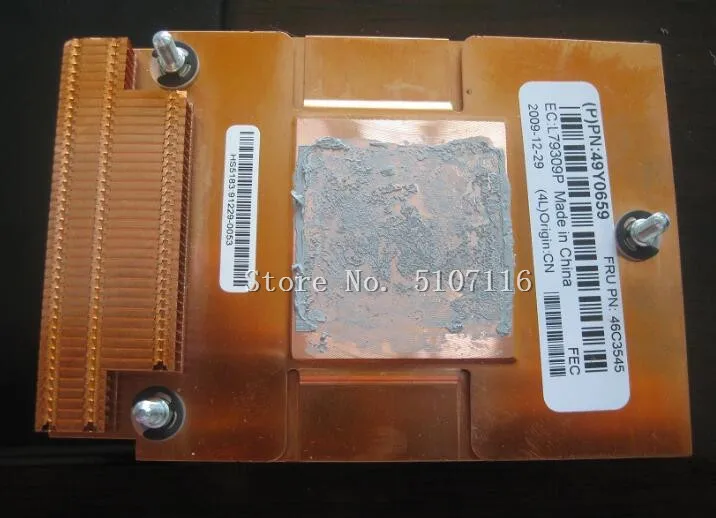 

High quality HS22 CPU 46C3545 49Y0659 heat sink