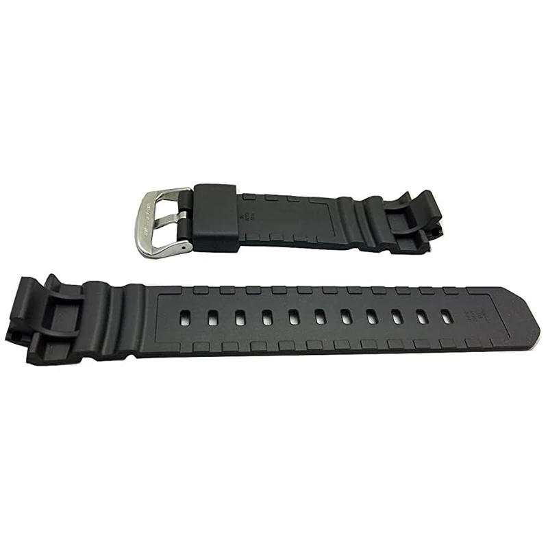 Ремешок для часов G Shock черный 16 мм удобный прочный сменный мужской t-образный