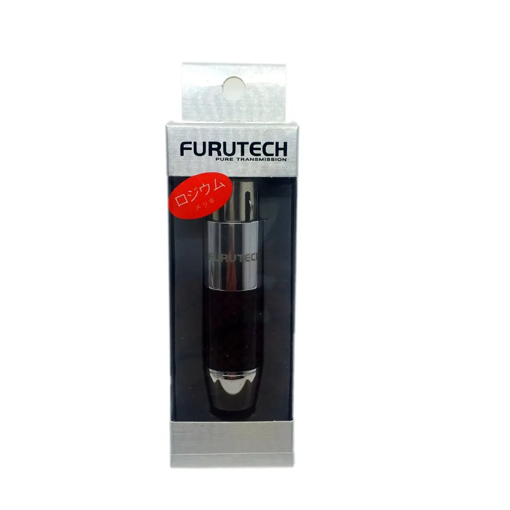 Furutech CF-601M(R) CF-602F(R) родиевое покрытие XLR разъем из углеродного волокна - Цвет: Black Female