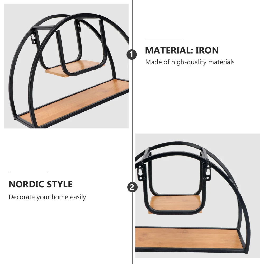 

Wall Storage Stand Storage Rack Sundries Organizer Storage Shelf for Home