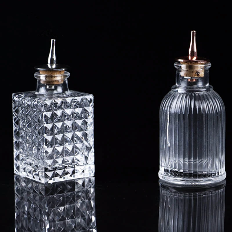 Стеклянный спрей 90 мл бутылка с горьким пипеткой бессвинцовый стержень