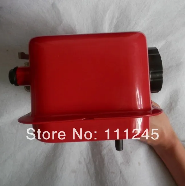 Топливный бак L40 в сборе 2.3L для YANMAR L48 и более 2 кВт 3 211CC 247CC дизельный красный или