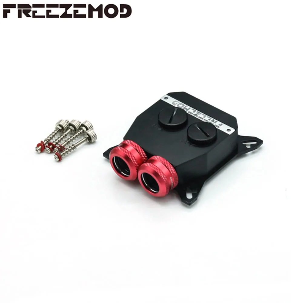 Медный водоблок для видеокарты FREEZEMOD VGA Core Cover Cooler для отверстия с шагом 43мм-53мм/53мм-62мм GPU.