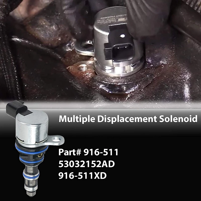 

Cylinder Deactivation Solenoid Replacement for Dodge Charger Ram 1500 2005-2009 Solenoid 53032152AD 916-511 916-511XD
