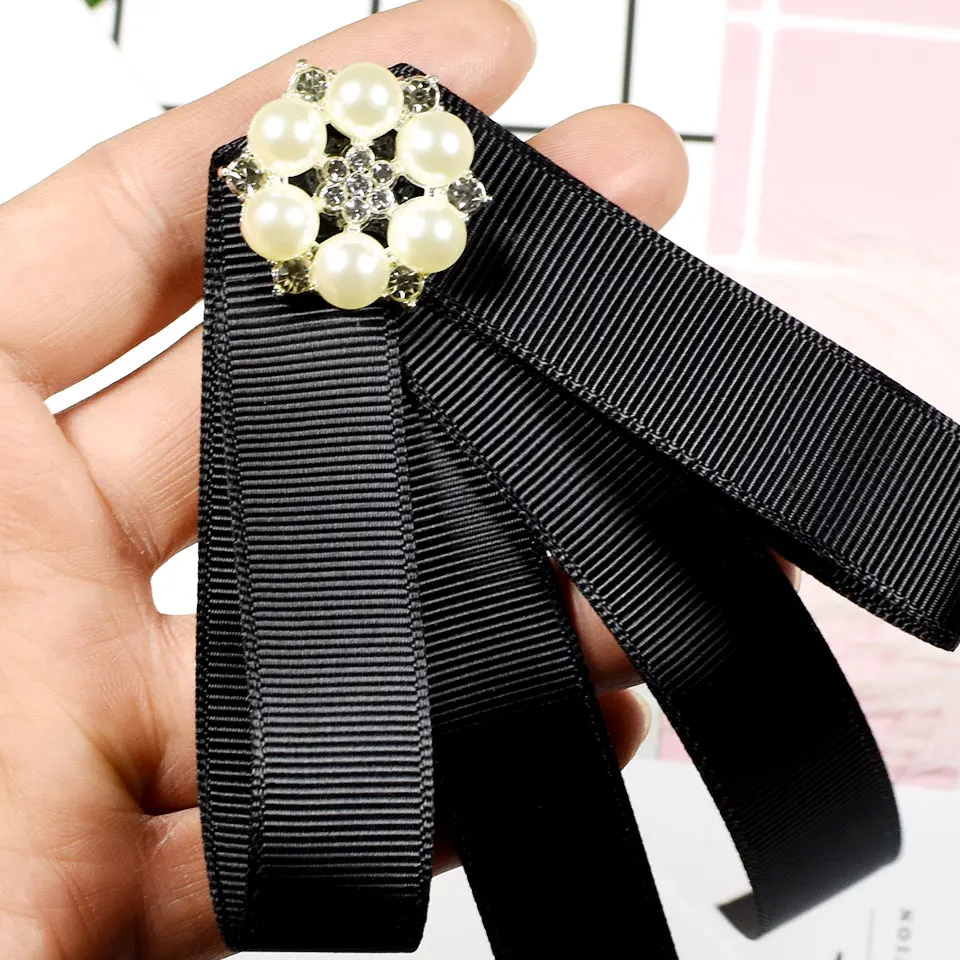 Новые ботинки ручной работы с лентой галстук бабочка Бант Броши модные ткани на