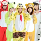 Кигуруми пижамы-комбинезоны в виде животных мультяшный Костюм Косплей пижамы взрослые комбинезоны в виде животных вечернее платье Хэллоуин пижамы