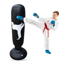 unisex children tumbler punching bag fitness inflatable kids sandbag home gym fitness boxing fight training stress relief toy