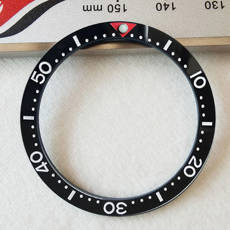 Часы наручные черно-серые с керамической вставкой Сменные аксессуары для