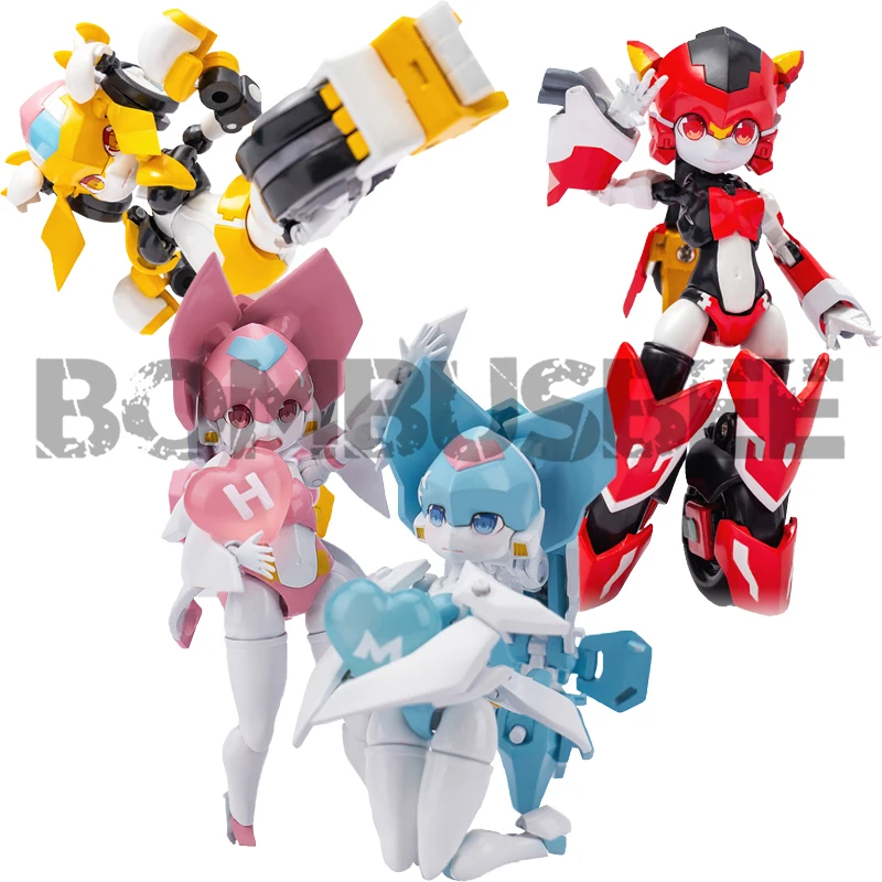 [В наличии] Big Firebird Magic Henshin Girls 5 в 1 комбайнер Thunder светильник Scarlet Sonic Gemini Wings набор