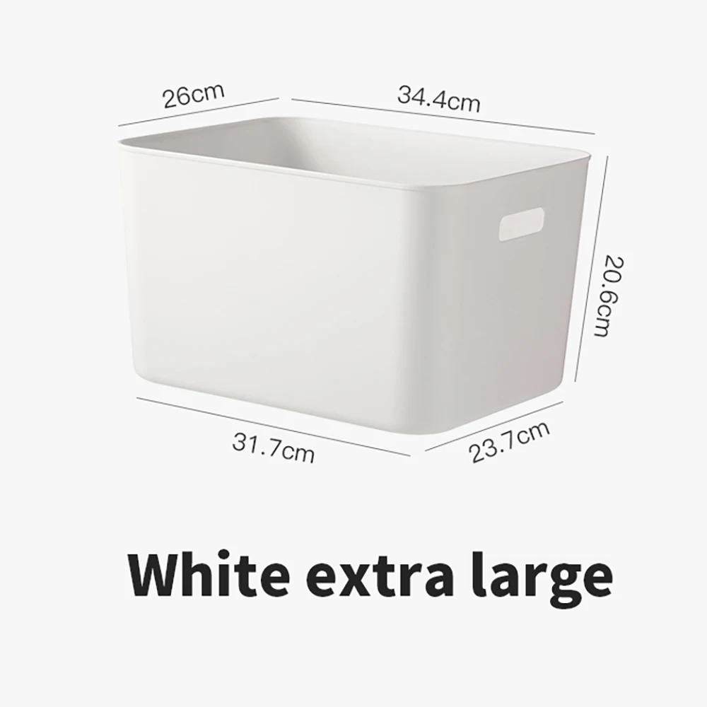 

New Office Drawer Storage Plastic Basket Living Room Kitchen Debris Toy Snack Organizer Container Home Wardrobe Storage Box