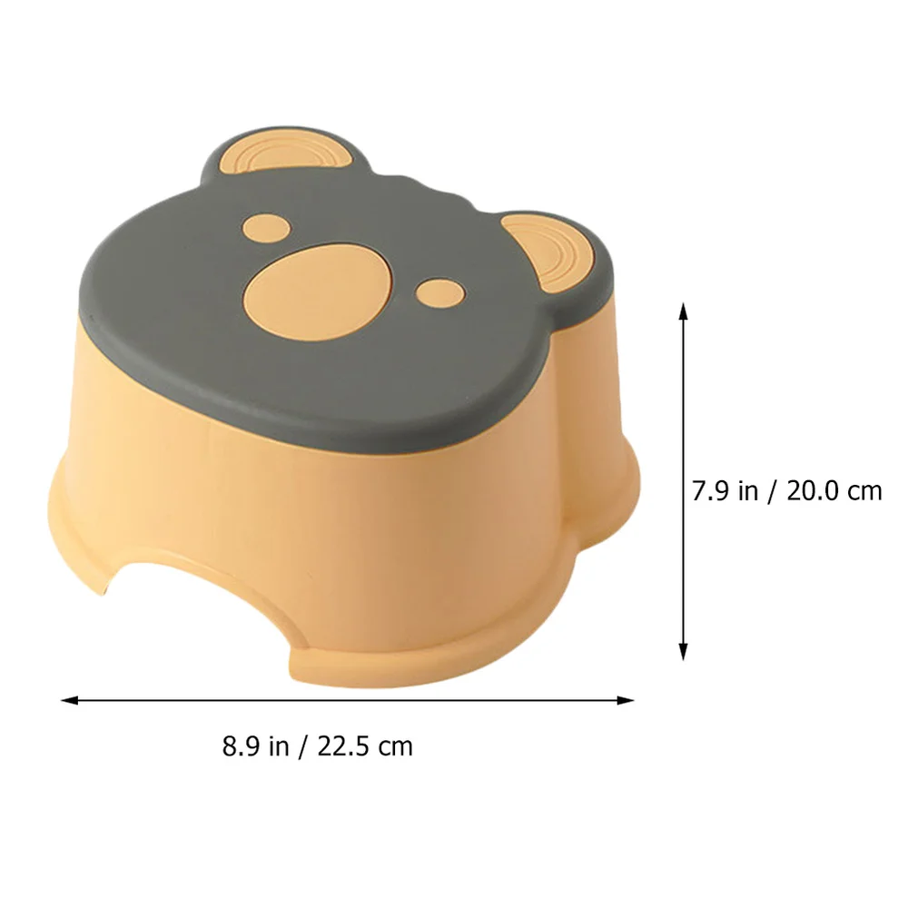 

1Pc Anti-skid Children Stool Household Small Low Stool Cartoon Stool for Home