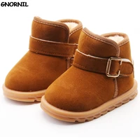 2022 fashion children snow boots boys cotton shoes toddler kids non slip girls boots baby thickened warm plush winter boots
