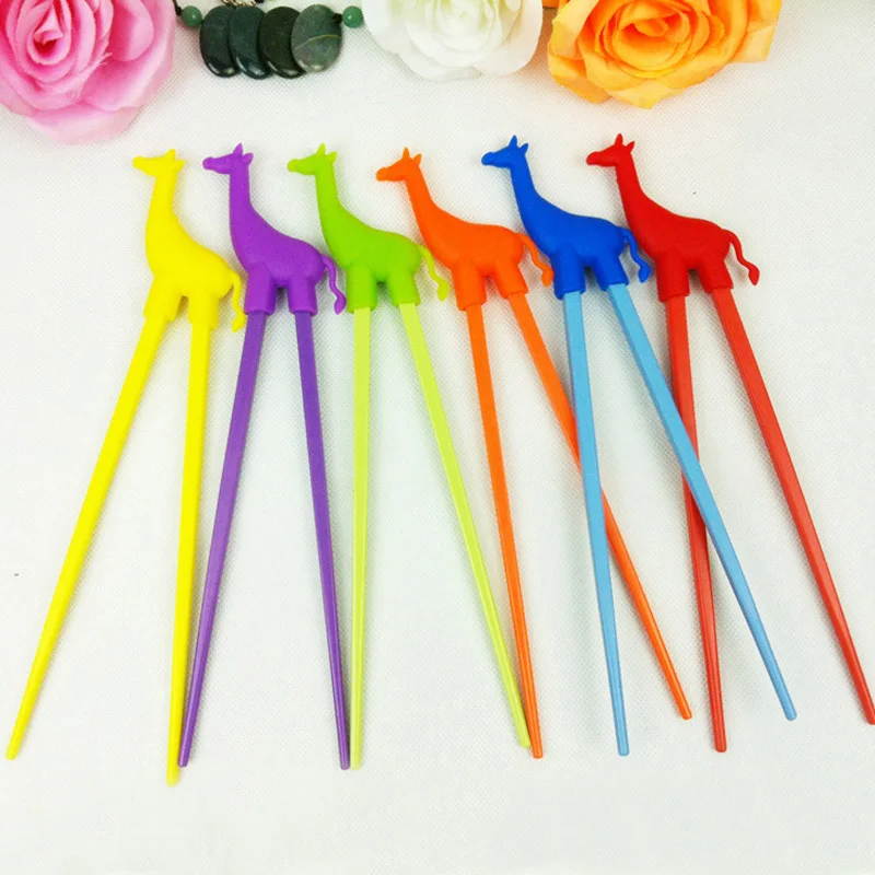 5 шт./компл. милые обучающие палочки для еды с героями мультфильмов детские