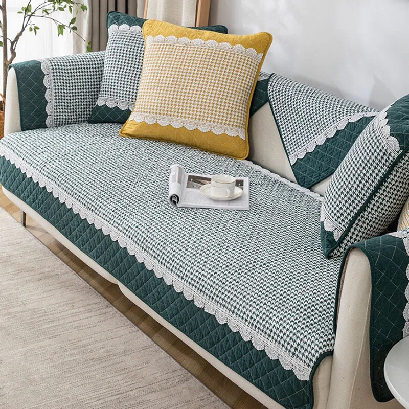 Современный Хлопковый чехол для дивана всесезонный универсальный гостиной