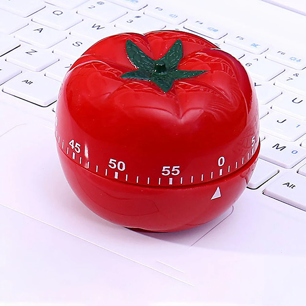 Kitchen Timer Hot Sale Mini Tomato Shape Mechanical Race Countdown Counter Cooking Tool 60m таймер секундомер | Дом и сад