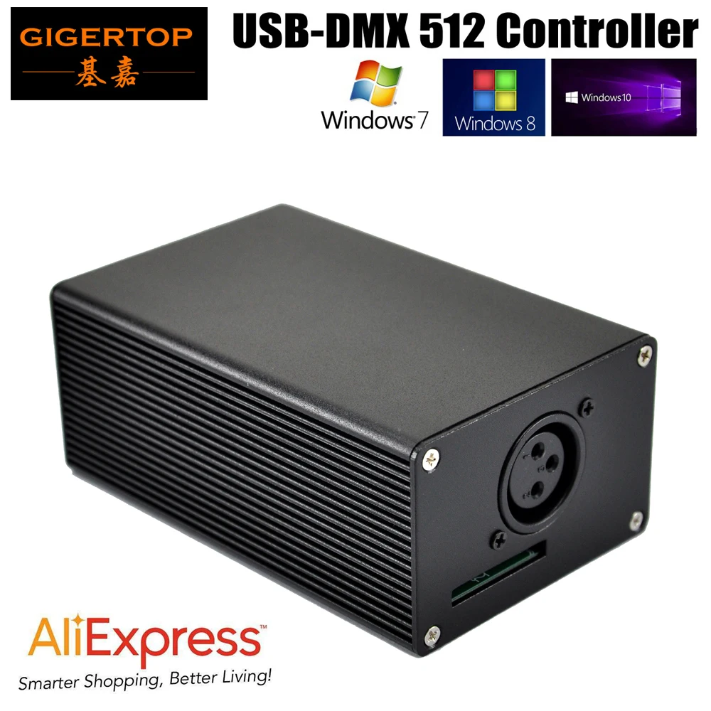 Китайский светодиодный контроллер освещения сцены USB DMX512 Martin Lightjockey Sunlite PC выход/SD