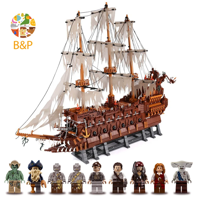 16016 серия фильмов корабль пиратов из стран Карибского моря голландский Летающий