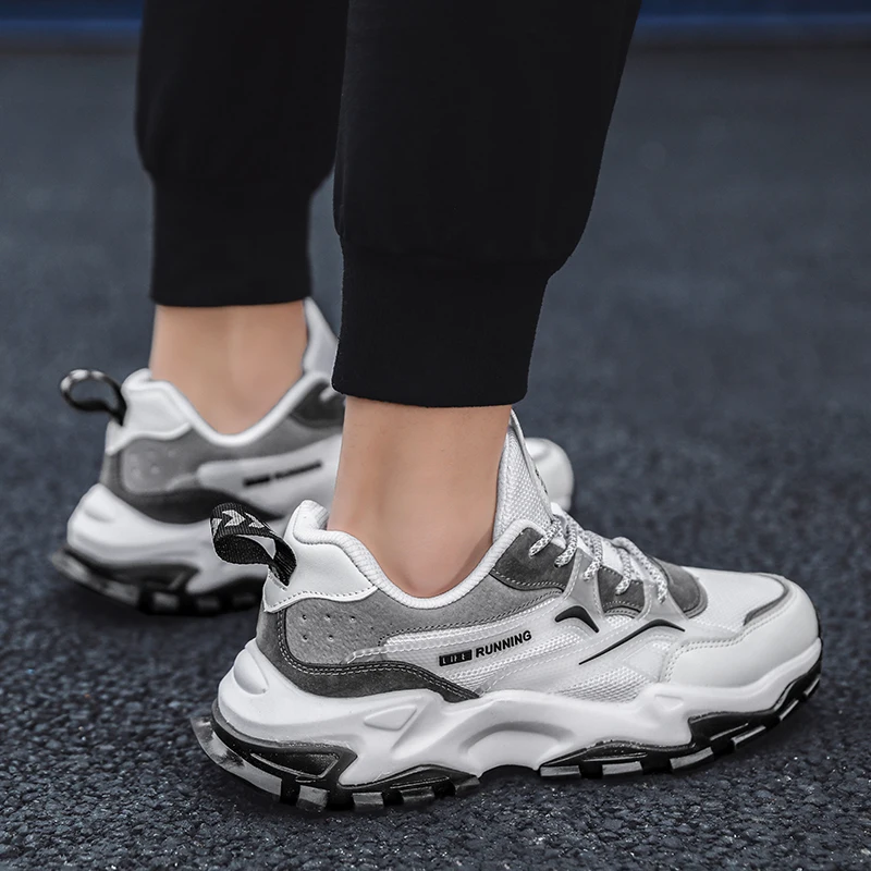 

Brand Gym Sneakers For Men Best Selling Sport Trainers Mens Best Athletic Sneakers Men Low Top Youth Walking Jogging Sneakers