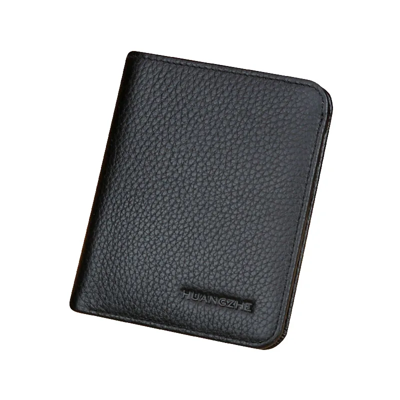 2019 минималистичный тонкий кошелек для мужчин Slimline из натуральной кожи держатель