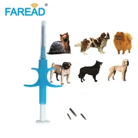 free shipping 1 4x8mm212mm bioglass tag fdx b dog chip animal implantable iso rfid turtle microchip injector pet chip syringe