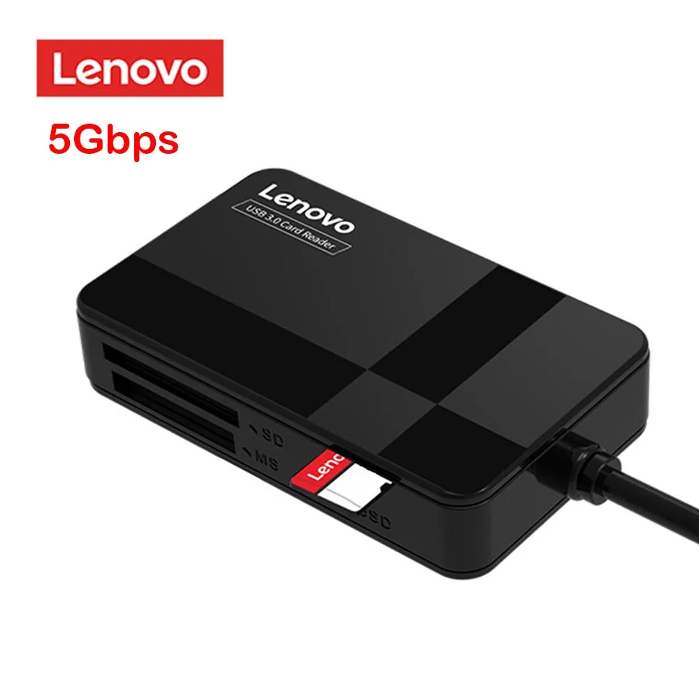 Кардридер Lenovo D302 USB 3 0 5 Гбит/с 4 в 1|Картридеры| |