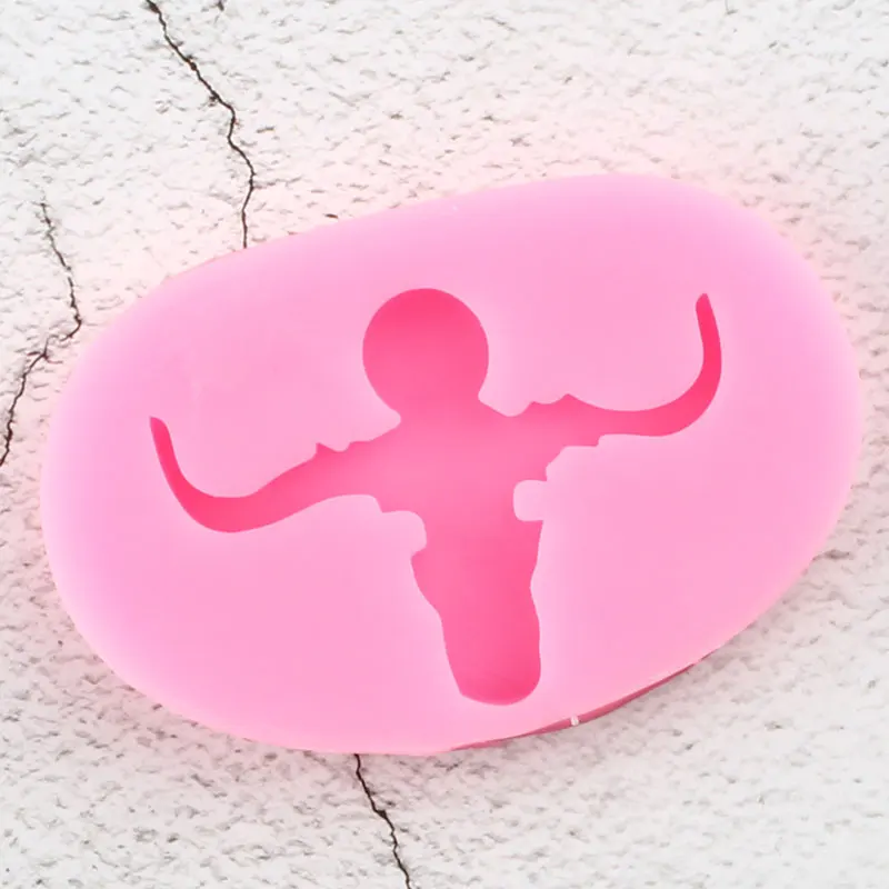 Формы для ключей Bull Head силиконовые формы самостоятельной сборки Длинные