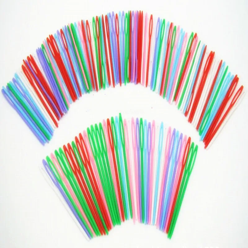 20 шт./компл. разноцветные пластиковые спицы для вязания домашний лоскутный шов