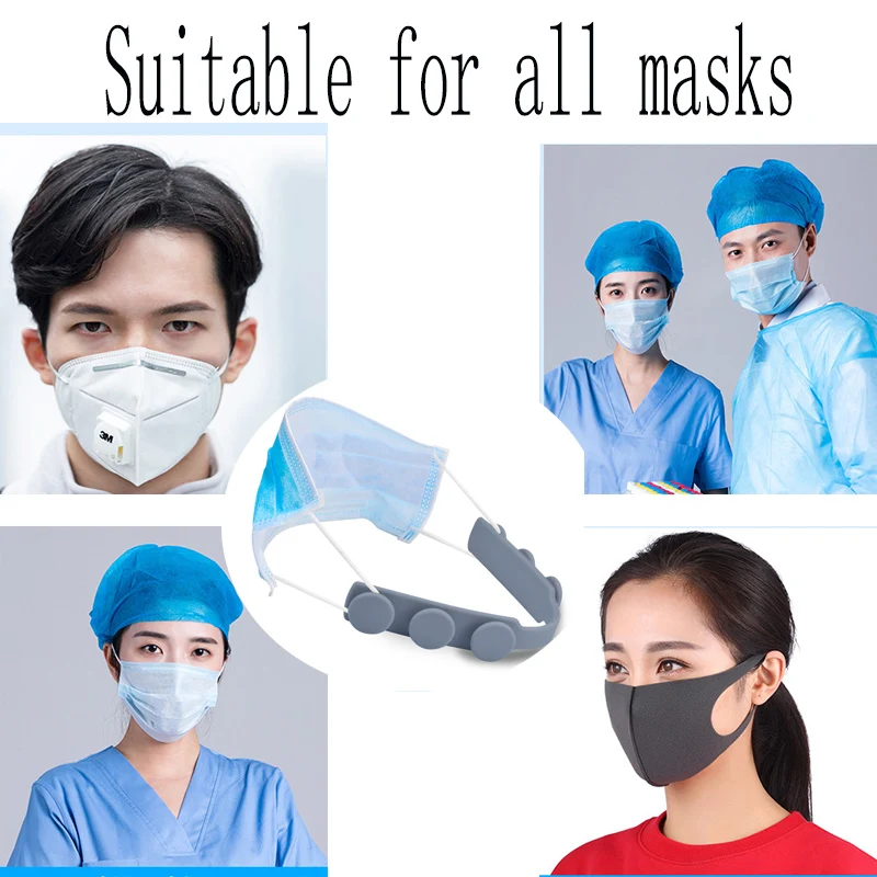 10 шт. силиконовые маски для лица с застежкой-крючком | Аксессуары одежды