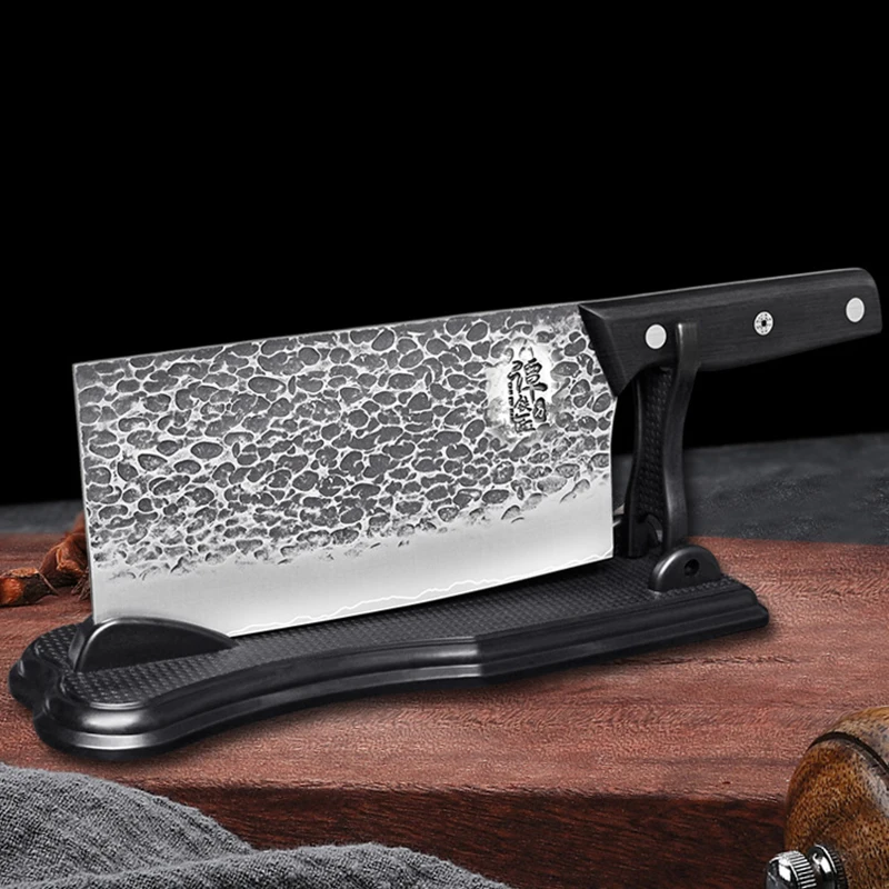 

Ручной Кованый Нож для нарезки, кухонный нож, острый нож для нарезки мяса, мясницкий нож шеф-повара, нож для нарезки мяса из стали 5CR15MOV
