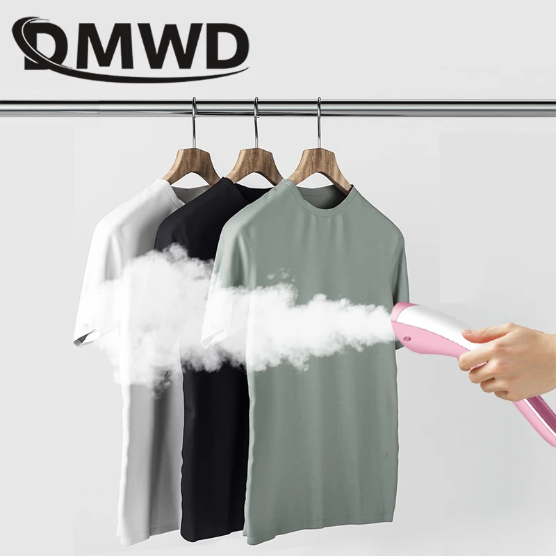 DMWD мини ручной отпариватель для одежды щетка для чистки электрический портативный паровой утюг ткань белье гладильная машина с европейской вилкой