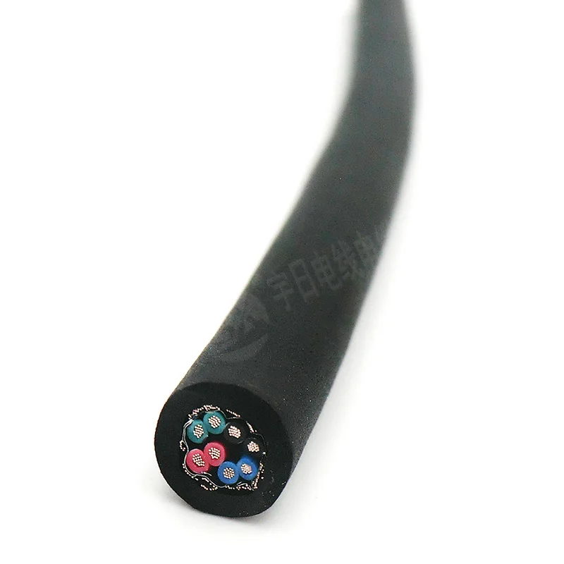 Гибкий Экранированный кабель витой пары 0.3мм м² 22AWG 485 сигнальный провод