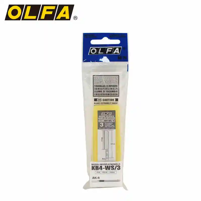Пила для хобби OLFA XB167A Сменные запасные лезвия 3 шт. ножа 167B с фиксированным