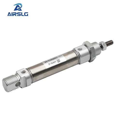 Пневматический цилиндр AIRSLG CD85N диаметр 8-25мм ход 10-200мм