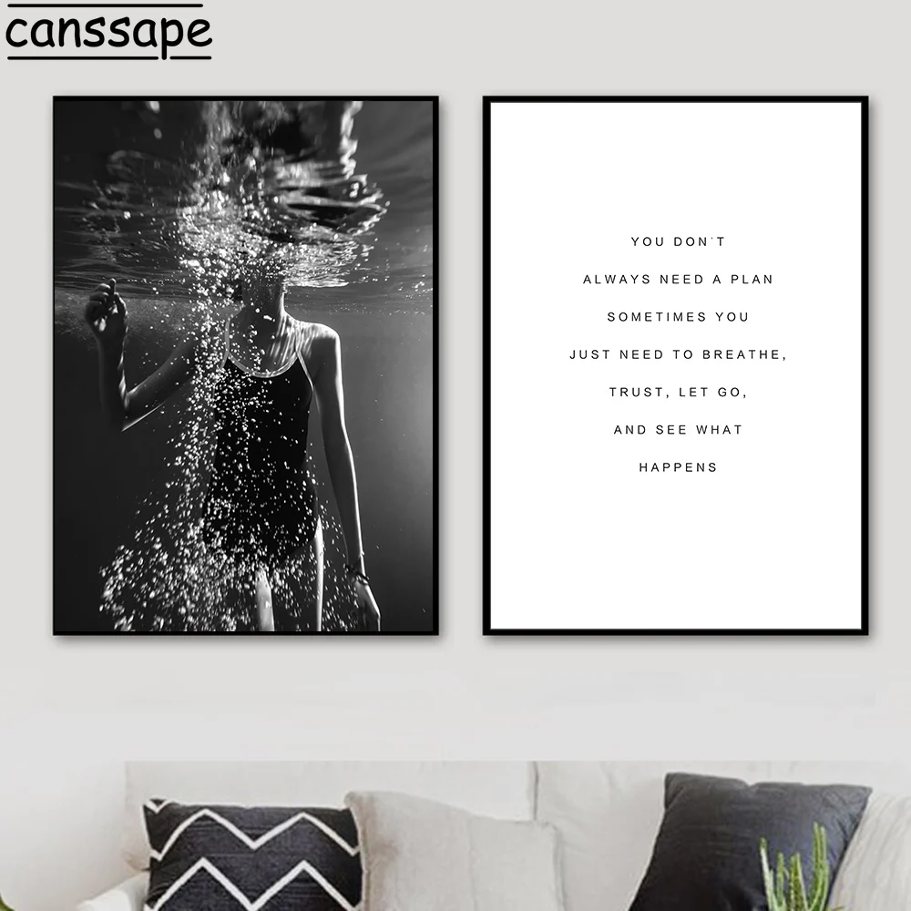 Пейзаж Настенный художественный лес Орел плакаты и принты черный белый пейзаж